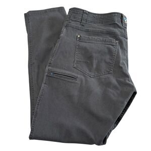 Kuhl Revolt Jean Hiking Pants Gray Mens 36x32 (Fit 36x30) Outdoor Gorp 5189